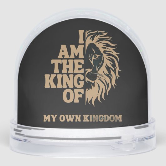 Royal Spirit Shimmer Kingdom Snow Globe (裏面)