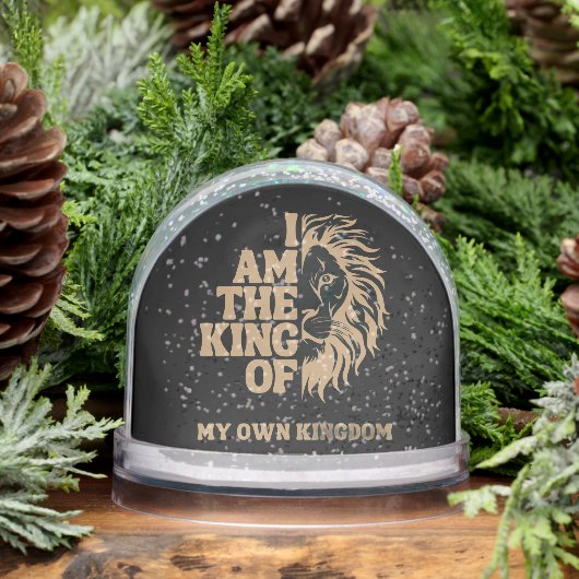 Royal Spirit Shimmer Kingdom Snow Globe (冬)