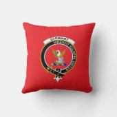 Royal Stewart Clan Badge and Motto Pillow クッション (裏面)