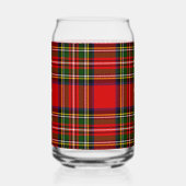 Royal Stewart Clan Tartan Plaid ガラス缶 (右)