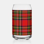 Royal Stewart Clan Tartan Plaid ガラス缶 (左)