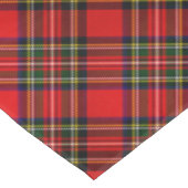 Royal Stewart Clan Tartan Plaid  テーブルクロス (アングル)