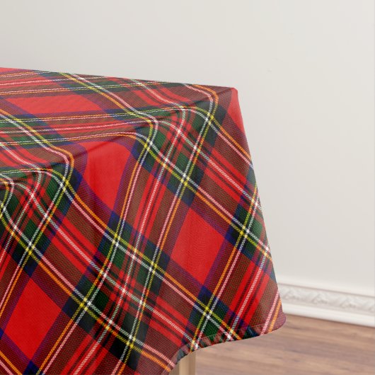 Royal Stewart Clan Tartan Plaid  テーブルクロス (インサイチュ)