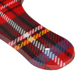 Royal Stewart Eat Drink Be Merry Xmas Plaid カッティングボード (角)