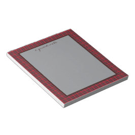 Royal Stewart Original Scottish Tartan  ノートパッド