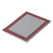 Royal Stewart Original Scottish Tartan  ノートパッド (回転)