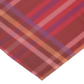 Royal Stewart Tartan Christmas Pattern テーブルクロス (アングル)