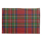Royal Stewart Tartan Traditional Plaid Pattern 枕カバー (裏面)