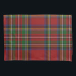 Royal Stewart Tartan Traditional Plaid Pattern 枕カバー<br><div class="desc">Red and green Royal Stewart Tartan Pattern</div>