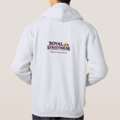 **Royal Streetwear — Made for Kings & Queens.** パーカ (裏面)