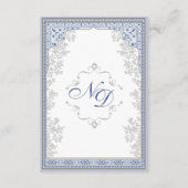 Royal Turkish Wedding Enclosure Card エンクロージャーカード (裏面)