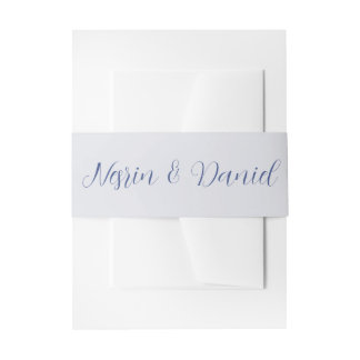 Royal Turkish Wedding Invitation Belly Band 招待状ベリーバンド