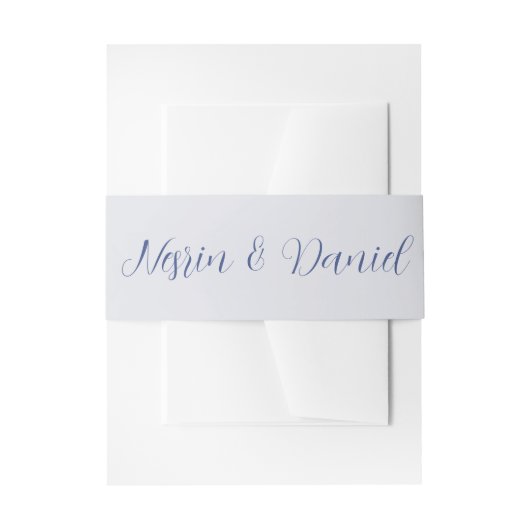 Royal Turkish Wedding Invitation Belly Band 招待状ベリーバンド (正面例)