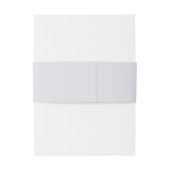 Royal Turkish Wedding Invitation Belly Band 招待状ベリーバンド (裏面例)