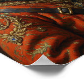 Royal Wirehaired Pointing Griffon Portrait ポスター (角)