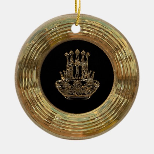 Royalee Seymourのビクトリア時代の人 セラミックオーナメント (正面)