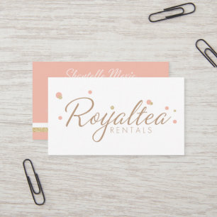 Royalteaのレンタルの名刺 名刺