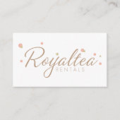 Royalteaのレンタルの名刺 名刺 (正面)