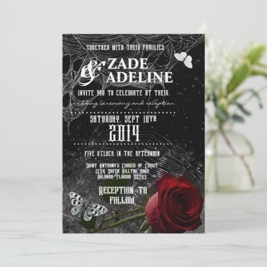 Royalty Info 招待状 (スタンド正面)