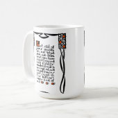 Roycroftのモットーのマグは、"取り払いますあなたの後悔"を コーヒーマグカップ (正面左)