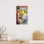 Rozanova – カード付きコンポジション1915 ポスター (キッチン)