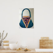 Rozanova -デザイン・オブ・ウィメンズバッグ1917 ポスター (キッチン)