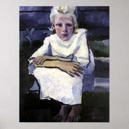 Rozanova -ポートレート・オブ・ア・ガール1911 ポスター