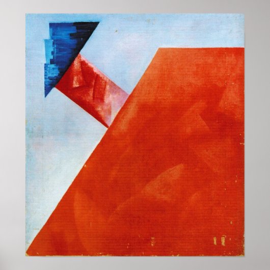 Rozanova – 目的外構図1917 ポスター (正面)