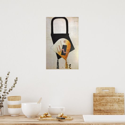 Rozanova - Design Of Women's Bag 1917 ポスター (キッチン)