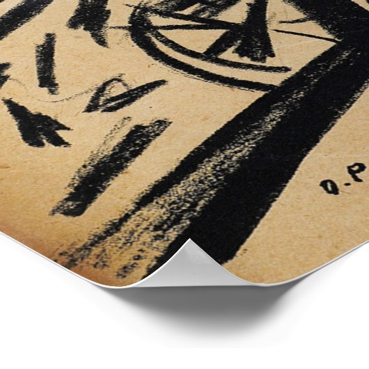 Rozanova - Union Of Youth 1913 ポスター (角)