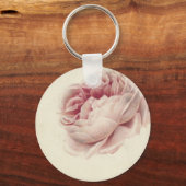 Roze Roos (1792) – タイムレスヴィンテージ植物芸術 キーホルダー (裏面)