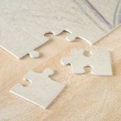 Roze Roos (1792) – タイムレスヴィンテージ植物芸術 ジグソーパズル (側面)