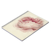 Roze Roos (1792) – タイムレスヴィンテージ植物芸術 ノートブック (左側)