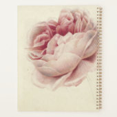 Roze Roos (1792) – タイムレスヴィンテージ植物芸術 プランナー手帳 (裏面)