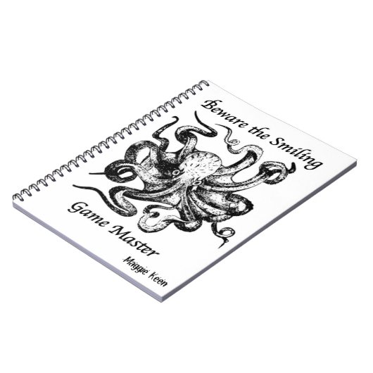 RPGのゲーマーのノート ノートブック (左側)