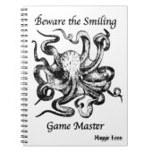 RPGのゲーマーのノート ノートブック (正面)