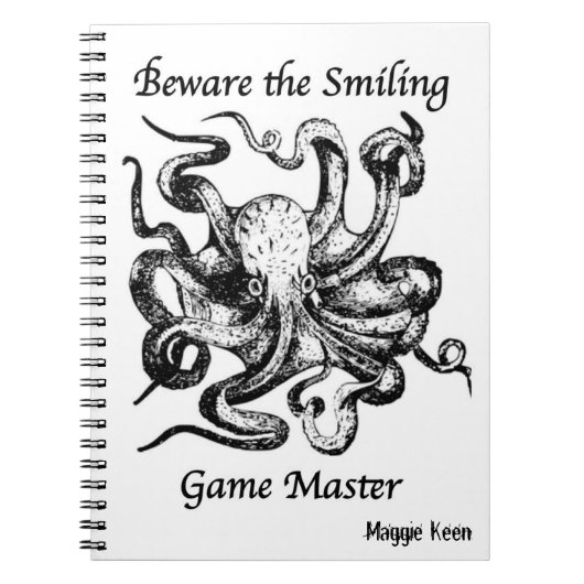 RPGのゲーマーのノート ノートブック (正面)