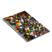 RPGのゲームのサイコロ ノートブック (右側)