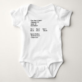 RPGの子供 ベビーボディスーツ