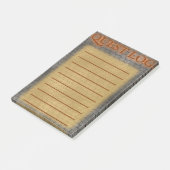 RPGの探求の丸太 ポストイット (アングル)