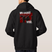 RPGの磁石の異端者のフード付きスウェットシャツ パーカ (裏面)