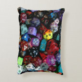 RPGはサイコロ数々の味方しました アクセントクッション (裏面(縦))