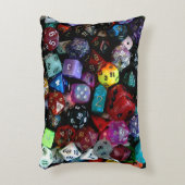 RPGはサイコロ数々の味方しました アクセントクッション (正面(垂直))