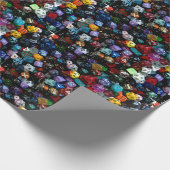 RPGはサイコロ数々の味方しました ラッピングペーパー (角)