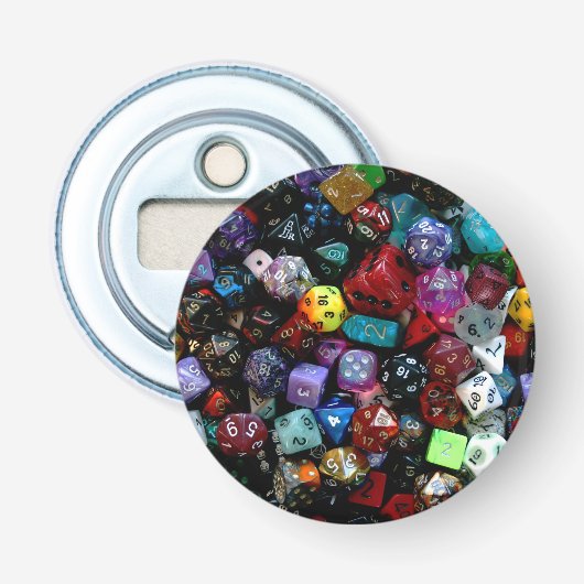 RPGはサイコロ数々の味方しました 栓抜き (正面)