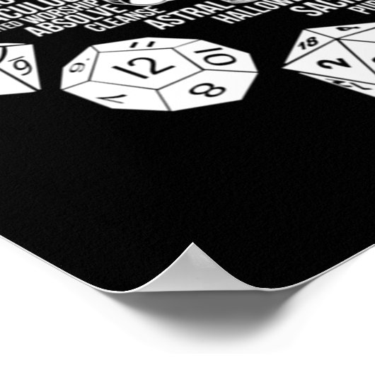 RPGクラスシリーズクレリシックホワイトバージョン ポスター (角)