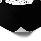 RPGクラスシリーズパラディン – ホワイト文字 ポスター (角)