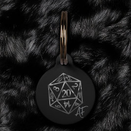 RPGクリストファーAF | オールドスクール卓上ロレプレイヤーサイコロ ペット　ネームタグ