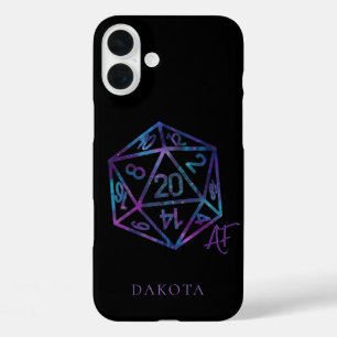 RPGクリストファーAF   ネブラファンタジー卓上ゲーマーサイコロ iPhone 16 PLUSケース