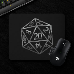 RPGクリストファーAF ファンタジー卓上レトロゲーマーサイコロ マウスパッド
